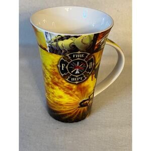 McIntosh Trading Crest Mug Firefighter Dept Hero Coffee Tea Cup Fire Dept Gift